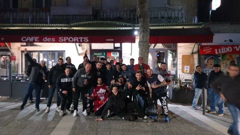 Arrêt à vic au retour de eauze malgre la défaite pour labarthe