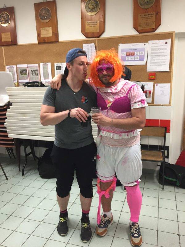 Pierre Deylaud légende rugbystique qui gagne son premier match à la saudrune