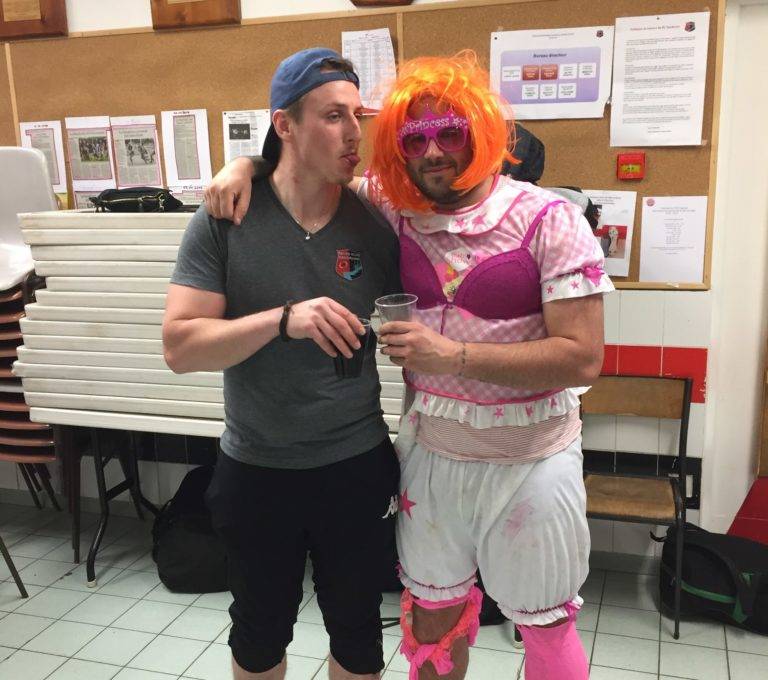 Pierre Deylaud légende rugbystique qui gagne son premier match à la saudrune