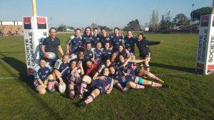 première victoire du VRF à XV depuis 3 ans vendée rugby féminin