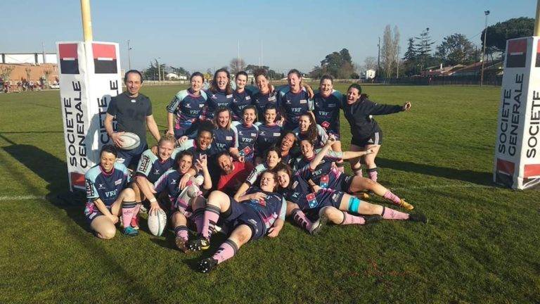 première victoire du VRF à XV depuis 3 ans vendée rugby féminin