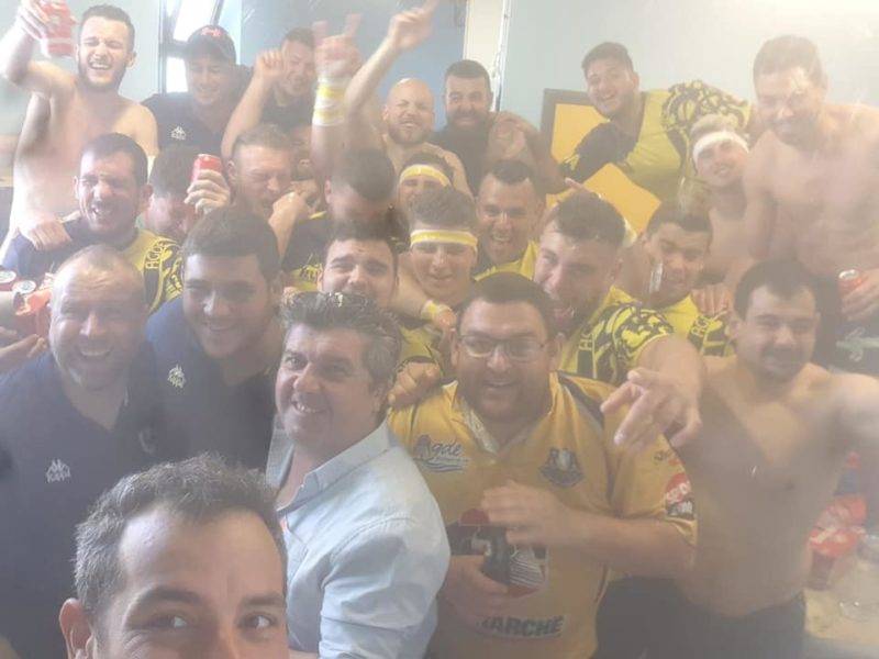 Double victoire face au leader agde 2