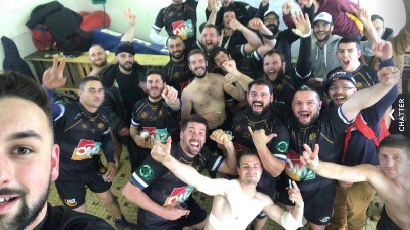 Le XV de la save en 1er Serie victoire 31 a 7 contre le trc