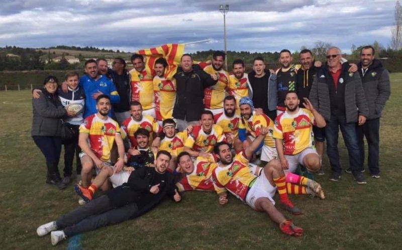 Union Catalane Pollestres Bages Villeneuve victoire 14 à 5