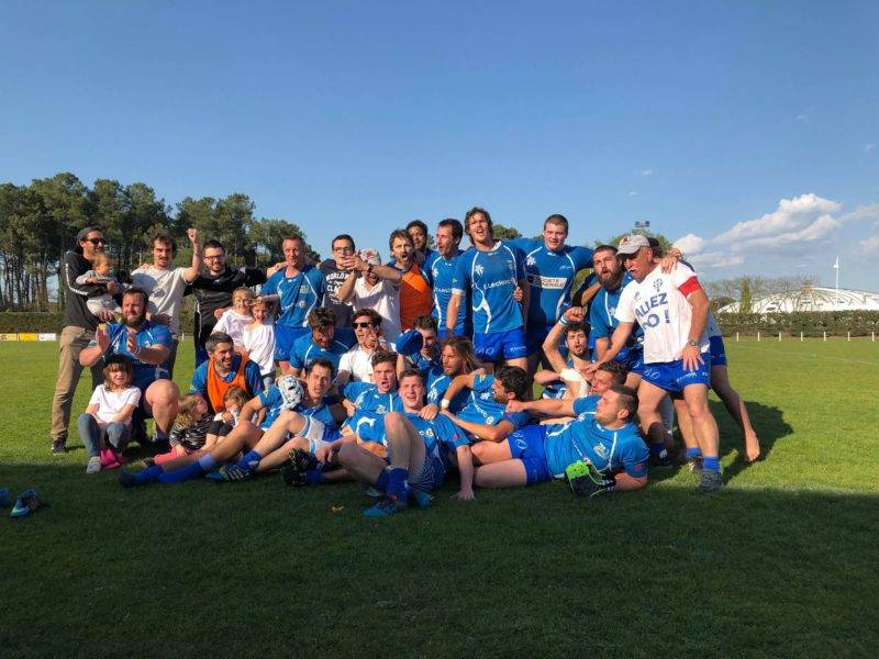 Victoire de la B de Biscarosse 18 à 9 contre RCA Béarnais et qualification pour les quarts