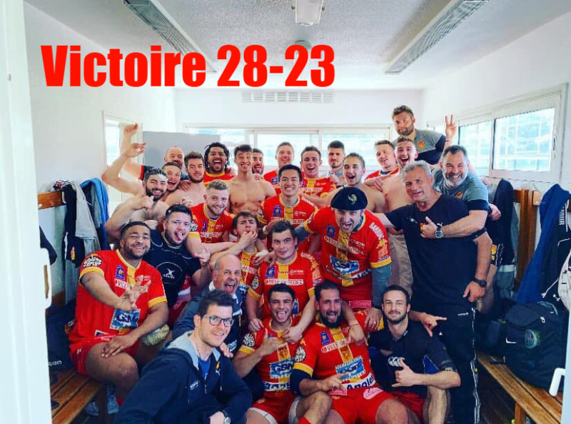 Victoire du Stade Rodez Aveyron sur le terrain de Hyères Carqueiranne hier après midi