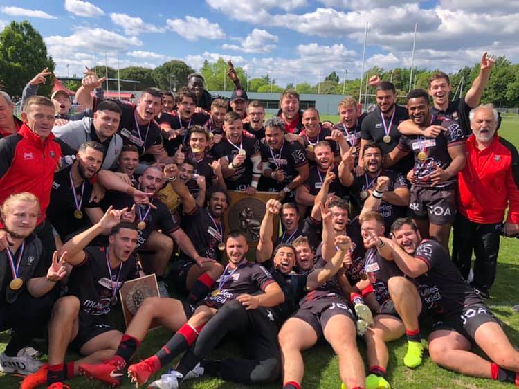 Champions de France Espoirs les Toulonnais
