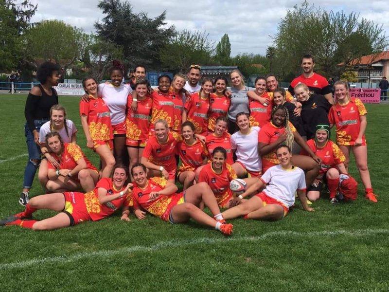 Les cadettes filent en demi Finale du championnat de France après leur victoire face à Aurillac. Elles affronteront le Castres Olympique