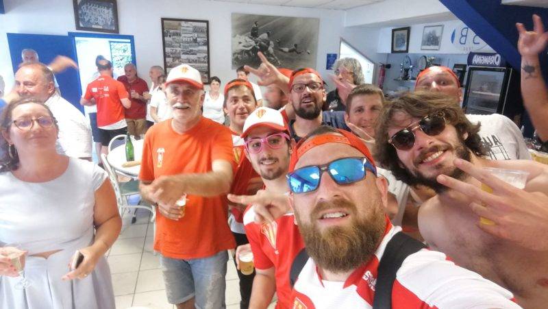 Merci de l'accueil de Beaumont pour une pose bière