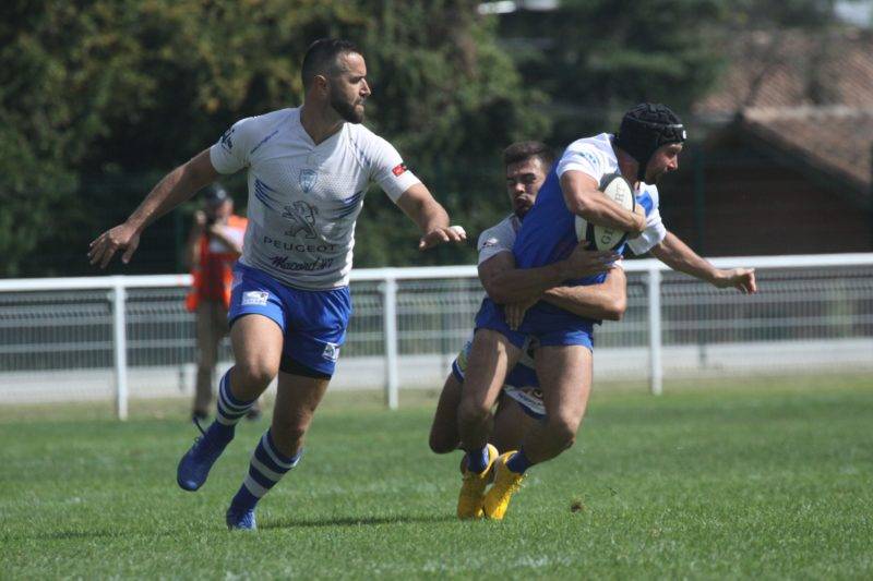 Dandrau ne passera pas Roux s'applique et Solal se replace