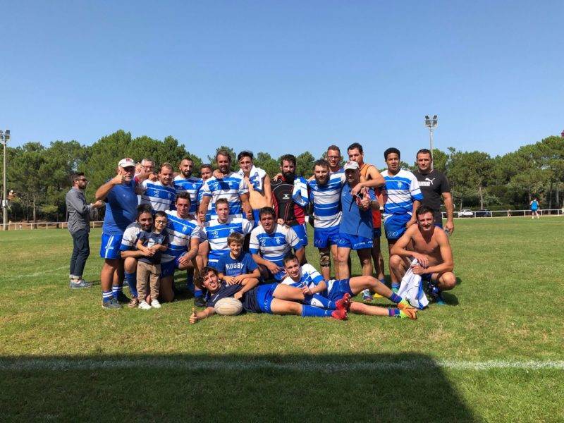Victoire de la B de biscarrosse contre Lège Cap Ferret 24 10