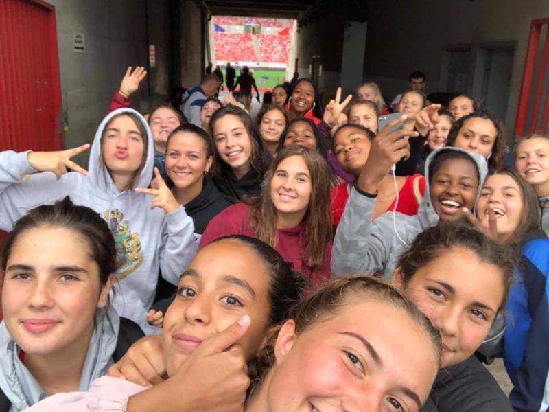 les Millavoises U18 Féminines s’imposent 15à 0 à Béziers pour le premier match de la saison