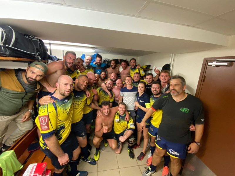 RC St julien. 1er victoire à la maison depuis 1an et demi 31 à 0 4em serie ligue AURA
