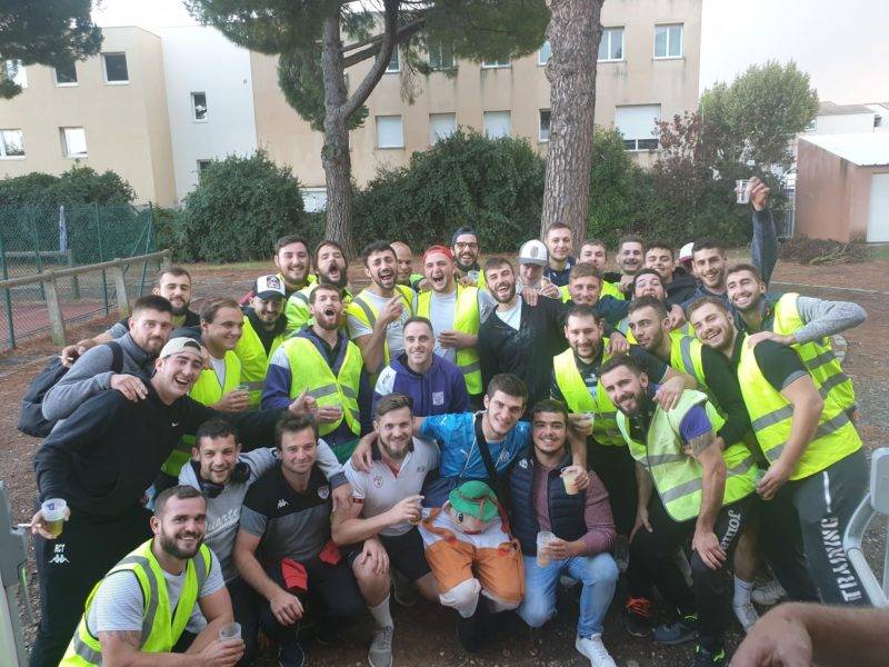 Victoire des 2 équipes de pezenas contre revel mais 3ème mi temps ensemble