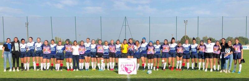 les Cadettes à X de Vallée du Girou Stade Toulousain recevaient Les Cadettes de La Clape