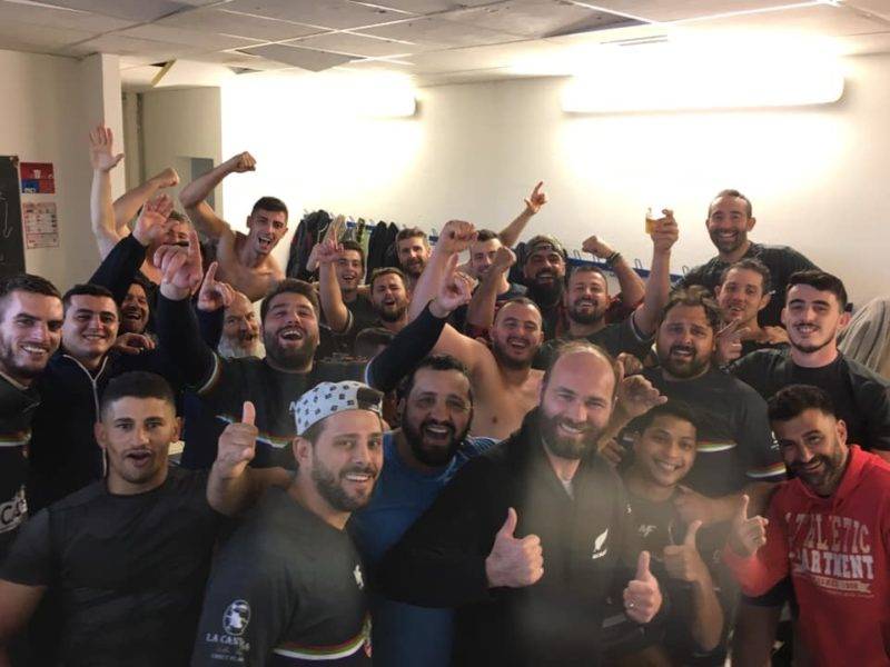 Belle victoire de Salanque Méditerranée XV 37 à 6, malgré une forte tramontane