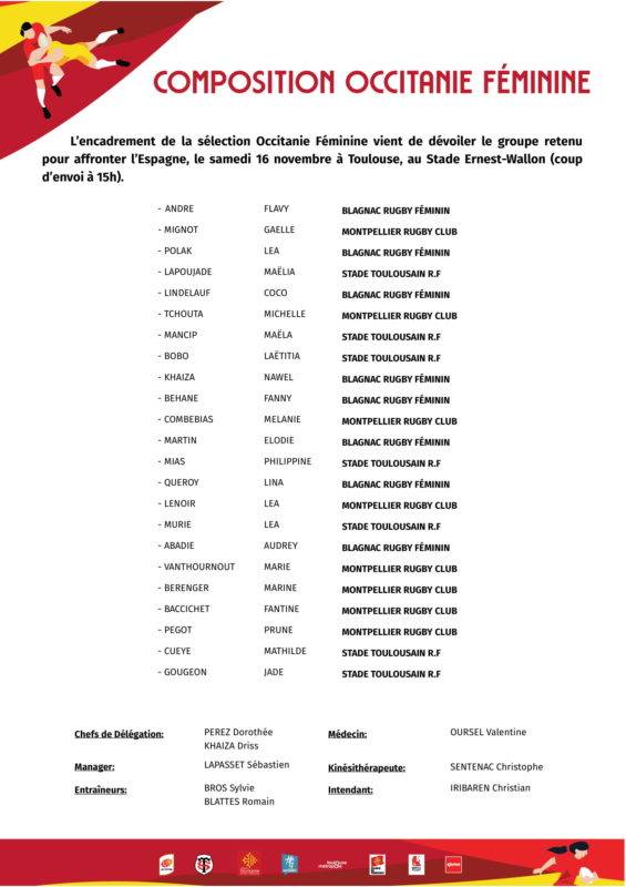 Groupe Occitanie Féminine 1