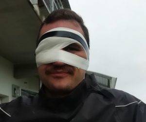Rémy a coupé du bois samedi. face au vent, il a été touché à la cornée mais paas grave pour le seconde ligne de pouyastruc