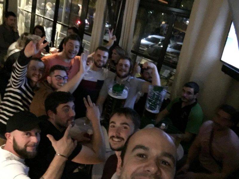 Selfie de Victoire de L'HVAR 24 21 à Labruguiere