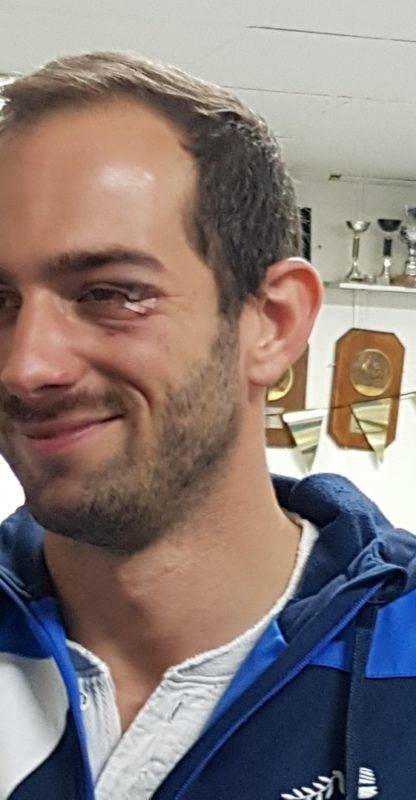Thomas Raguin nicolaite qui finira son match lui aussi