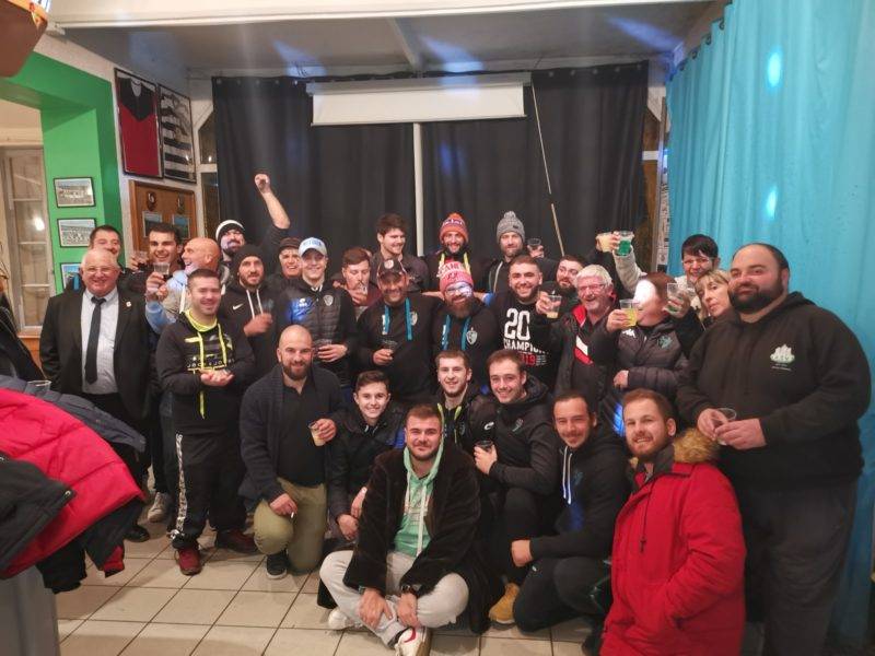 Victoire de l'équipe b de l'USVF 12 à 11 à monclar et match nul de l'équipe 1 20 à 20 qui est prise pour une victoire