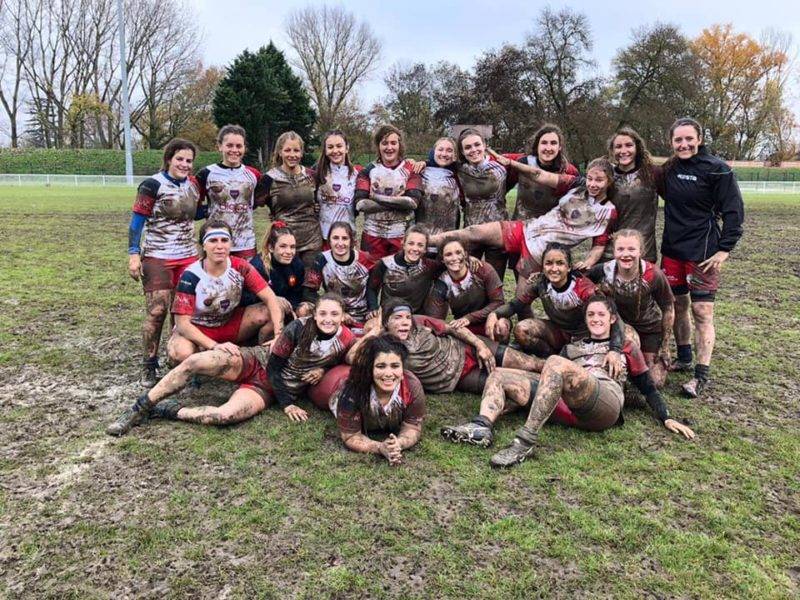 blagnac filles victoire contre lyon 38 à 0