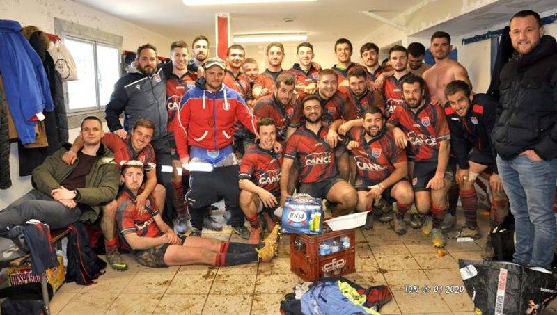 La réserve de l'Union Sportive Coarraze Nay en poule 6 de fédérale B après la victoire contre Hagetmau 22 à 18.