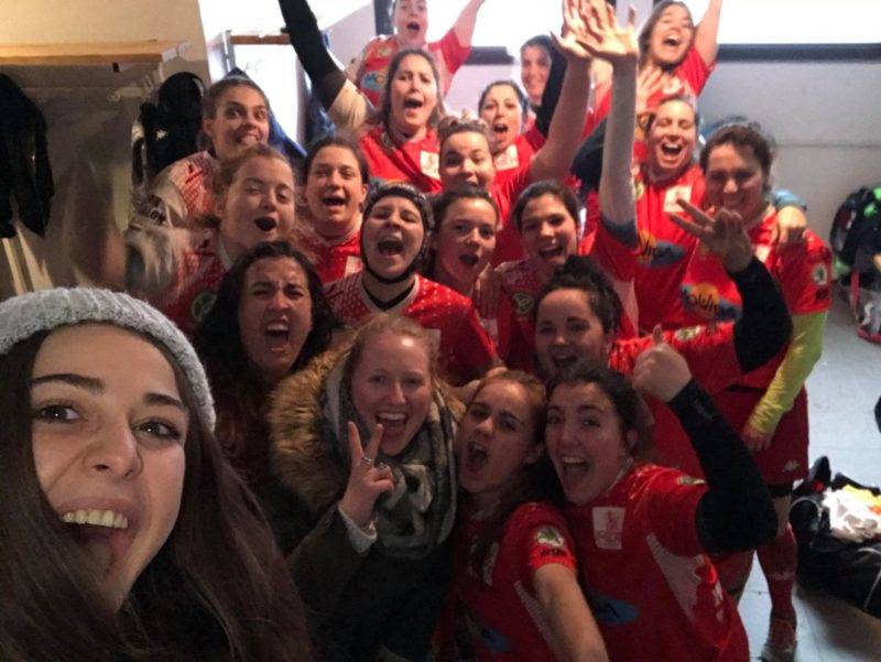 Les seniors filles du RCA s’imposent à Bagnères de Bigorre 0 15 pour le premier match de la seconde phase