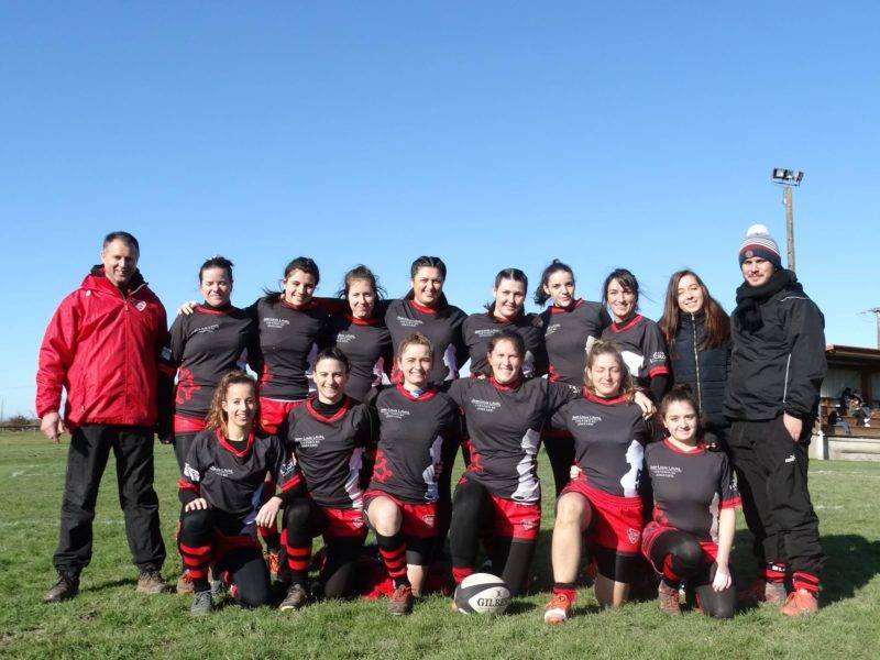 Perigord Noir Rugby FEMININ lors de son déplacment à Virazeil en quête de nouvelles victoires