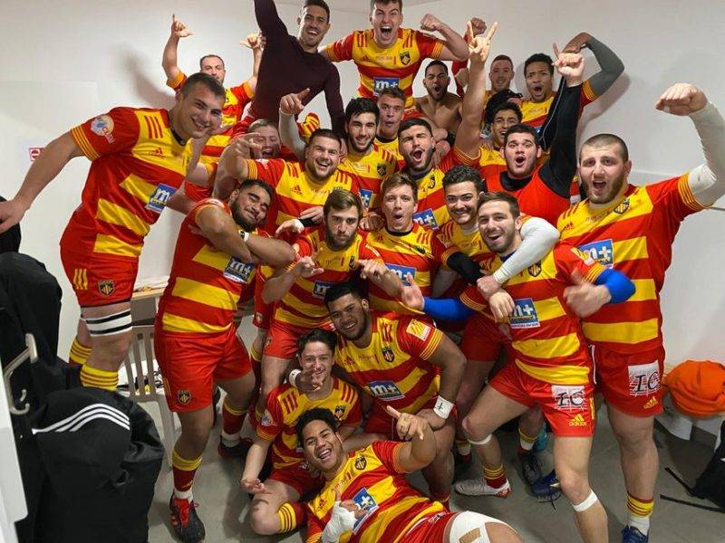 Sacrée performance des espoirs de l'USAP (28 à 19 au Racing) qui s'envolent en tête du classement