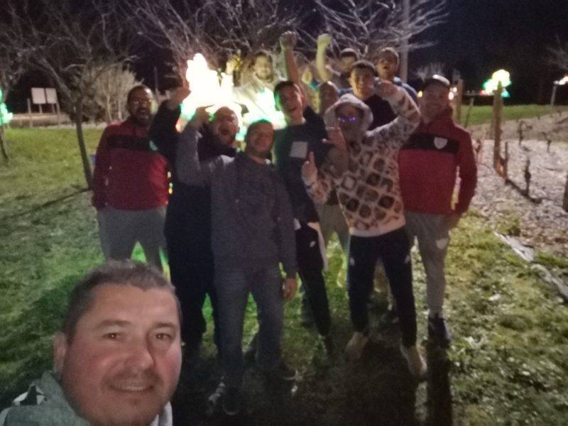 selfie rond point luzech