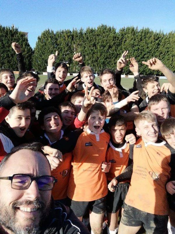 victoire pour les cadets de l'entente ORC'S LOU.