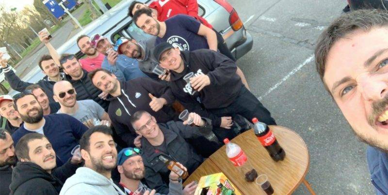 roquettes pas de bus mais apéro quand même