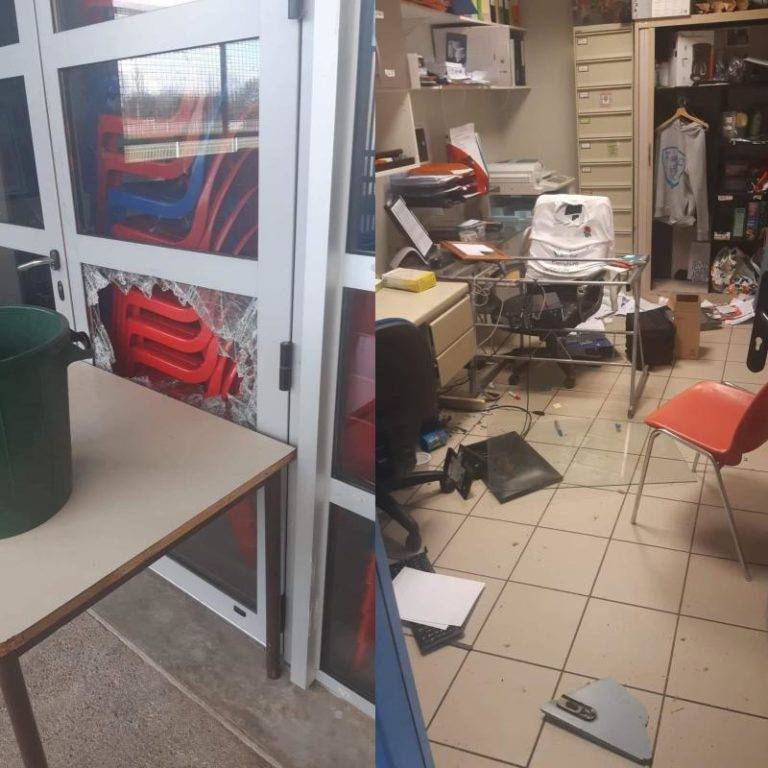 tuc vandalisé