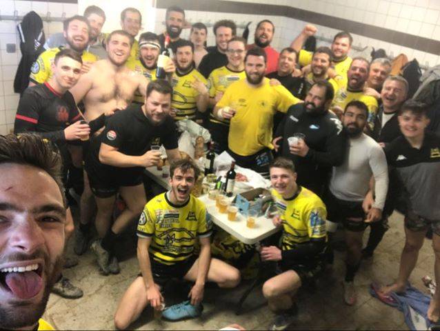 Victoire de la B de pouya avec le traditionnel goûter pour le dernier match de la saison domicile