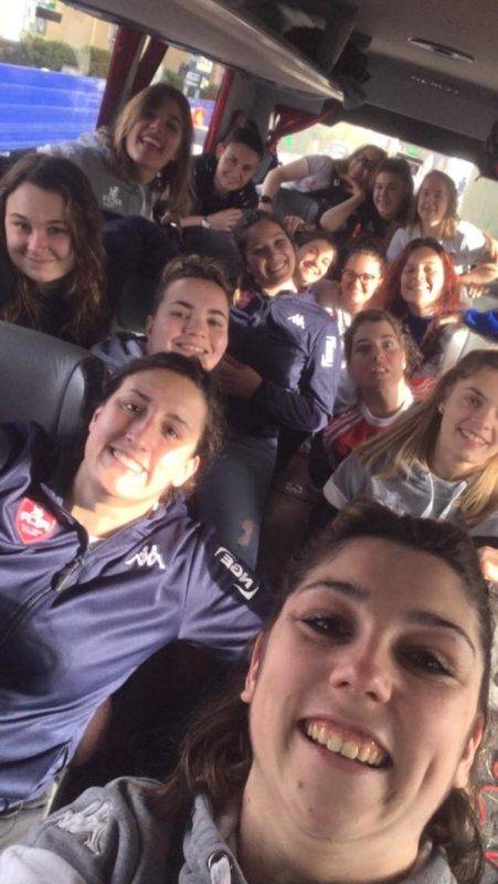 les filles seniors du rca avec une victoire ramenez du TCMS