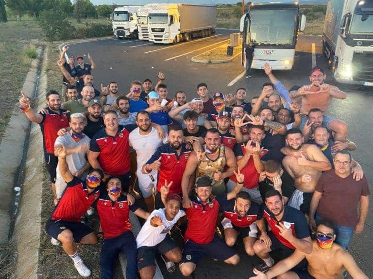 Victoire de la 1er de servian boujan 33 28 à jacou et defaite de la B 22 a 10