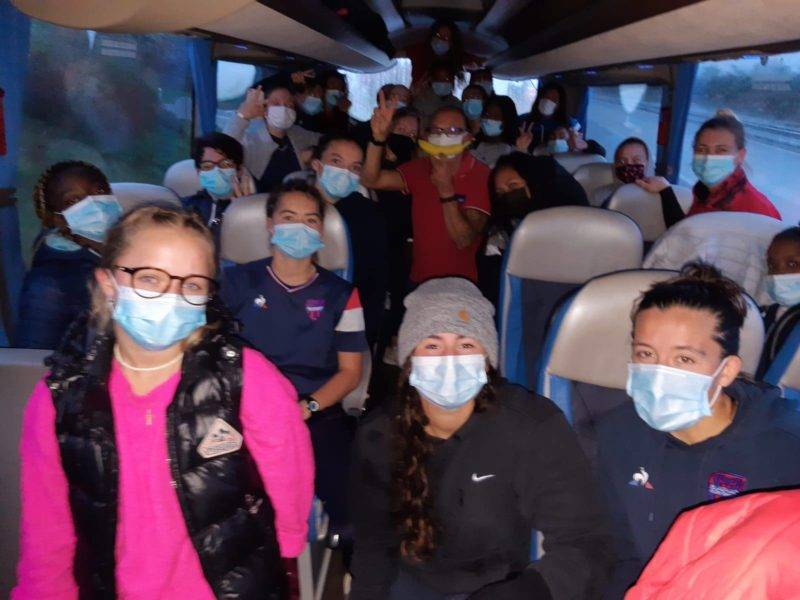 Les cadettes de Blagnac de retour de Gramat avec une défaite face à Aurillac 28 12. L'apprentissage se poursuit.