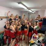 Les féminines du RC L’Aurence ont débuté leur saison en régional à X NA avec un succès 70 0 à Confolens et gardent leur bonne humeur pour fêter ça