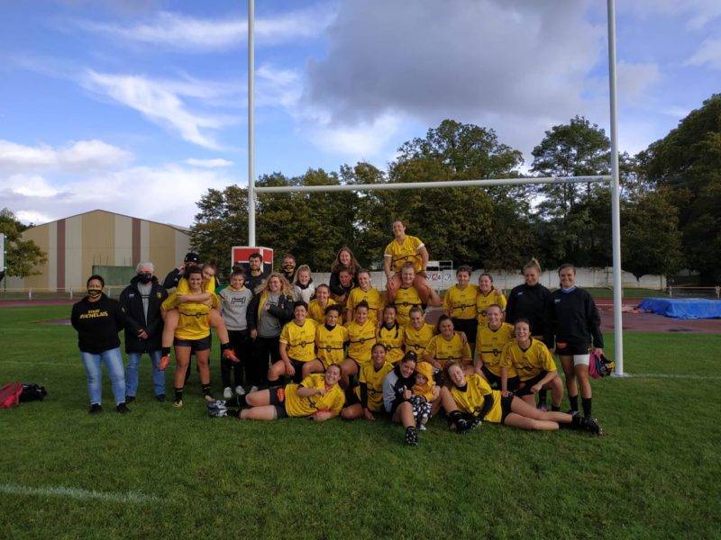 poc'ettes stade rochelais ont gagné à Bruges Blanquefort 22 0 en elite 2