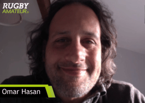 Omar Hasan la voix du rugby