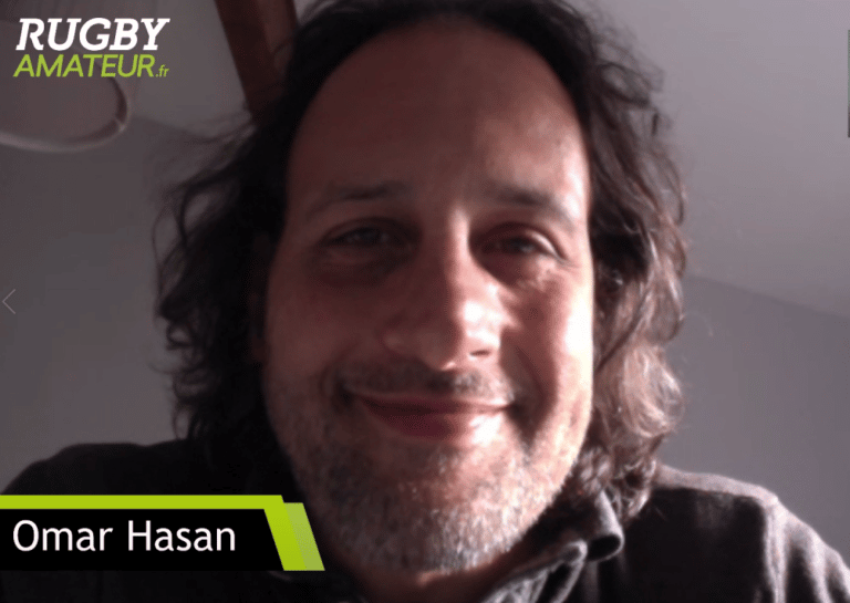 Omar Hasan la voix du rugby