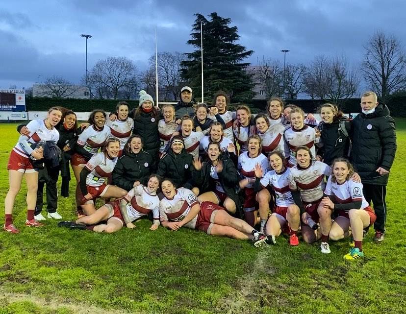 selfie stade bordelais - féminine