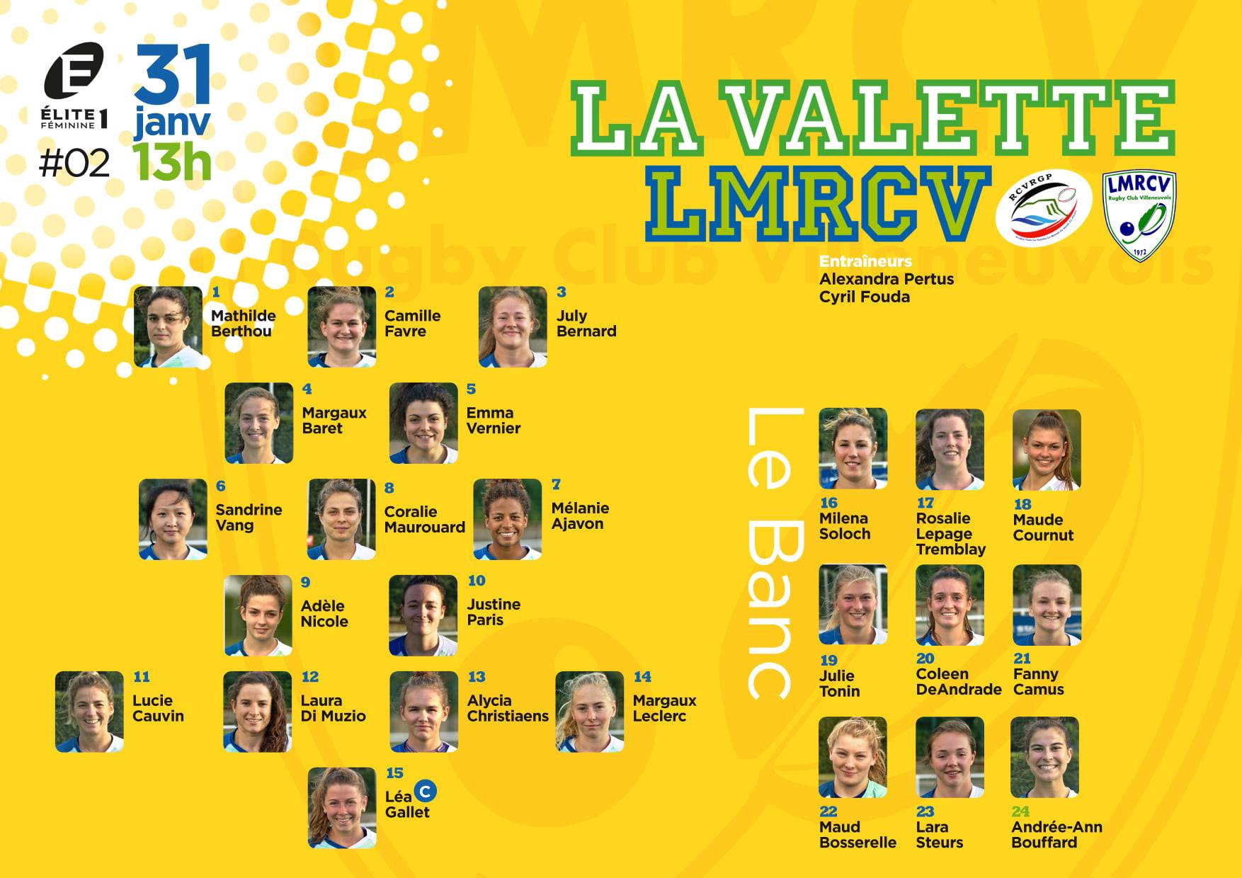 compo lmrcv - Bordeaux