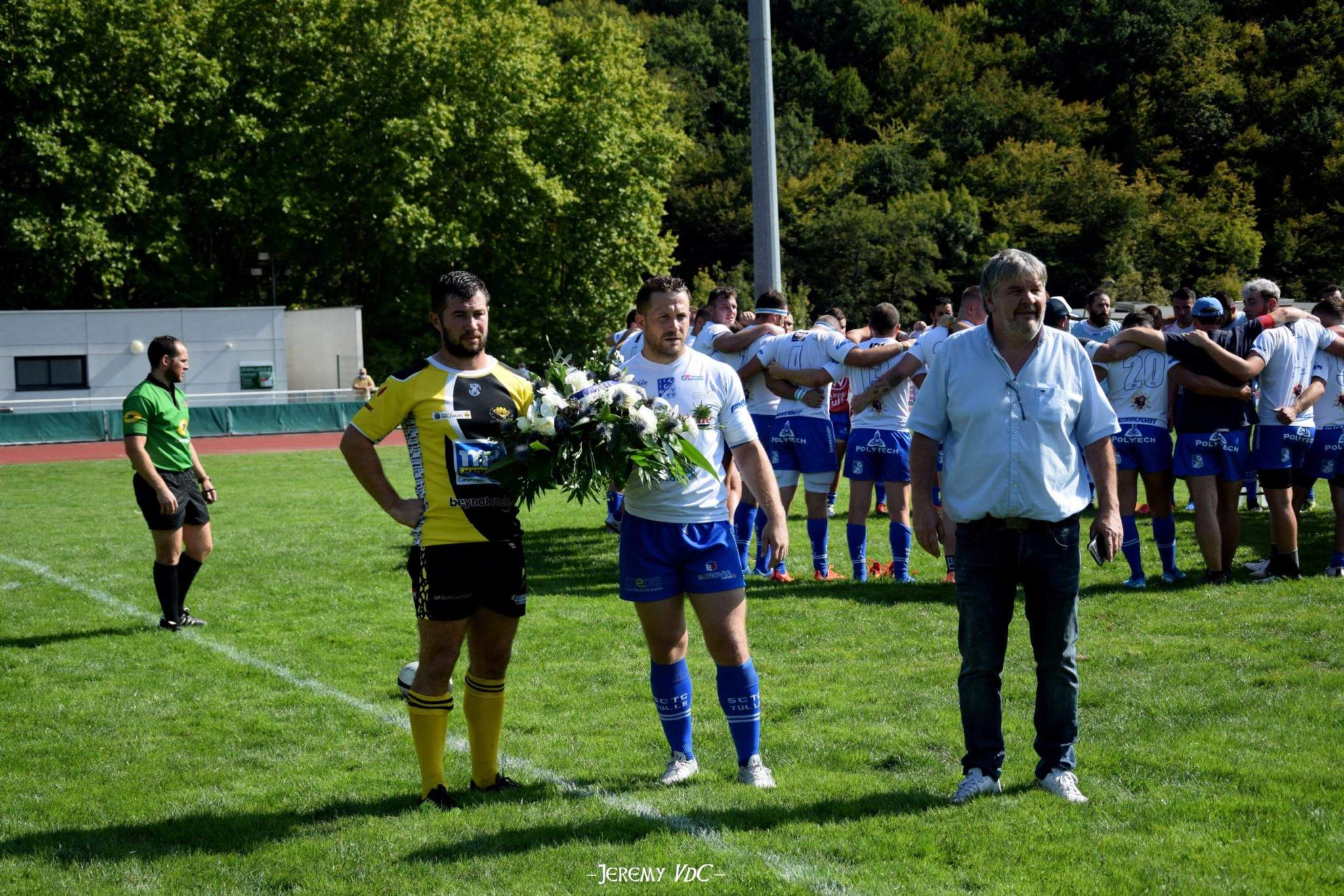 Philippe Combe (à droite), va quitter la présidence du club tulliste (crédit photo Jeremy VdC)