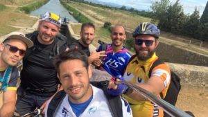 Les joueurs du TEC, qui n'en sont pas à leur coup d'essai, ont choisi de partir de Toulouse pour rallier Narbonne via le Canal du Midi lors d'un weekend vélo mémorable...
