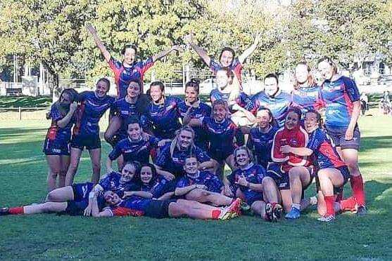 L'équipe Féd2 du Limoges Rugby Féminin n'a pas vu flou face à La Couronne avec un succès 52 17