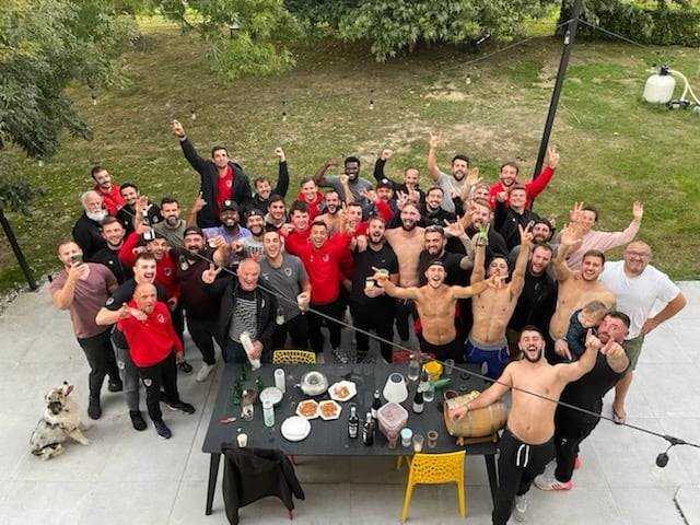 Selfie verfeil après la victoire à montredon