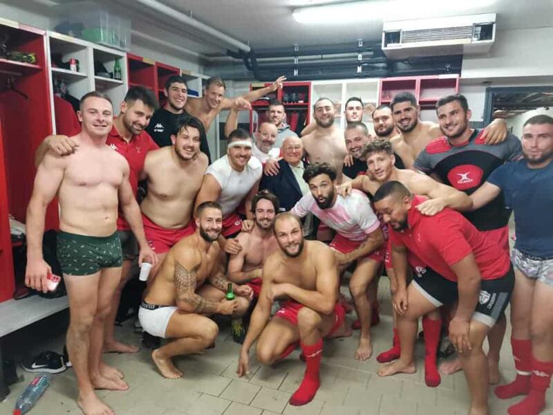 Victoire de Nimes contre Saint Sulpice sur Lèze 21 14, la quatrième en 4 matchs