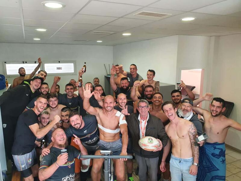 Victoire de SMXV Pia Villelongue contre Vinassan 26 à 20
